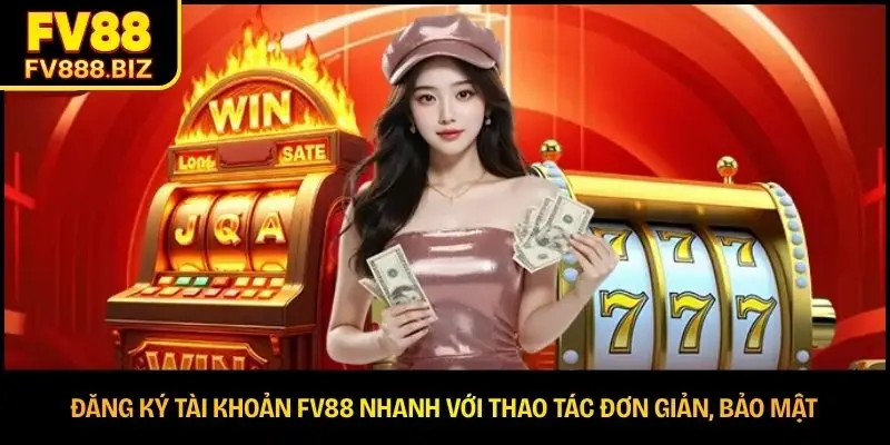 Đăng ký tài khoản FV88 nhanh với thao tác đơn giản, bảo mật 