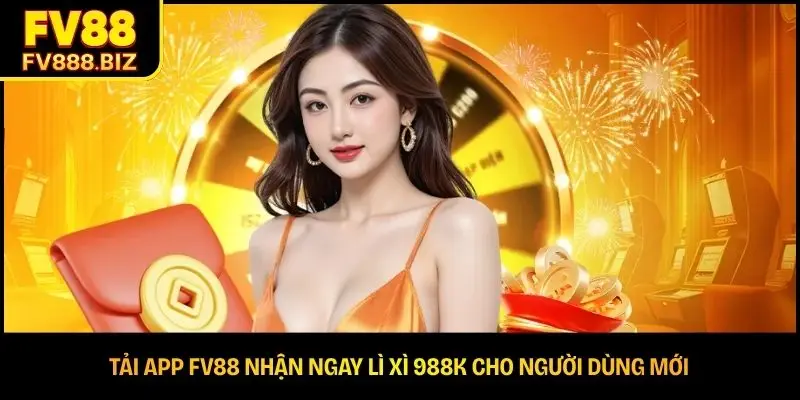 Tải app FV88 nhận ngay lì xì 988K cho người dùng mới 